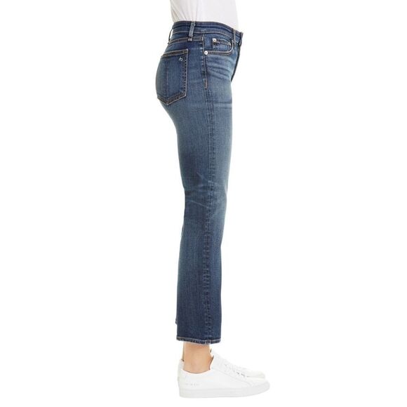 RAG & BONE Nina High Rise Ankle Straight Leg Jeans 31 - Picture 5 of 10